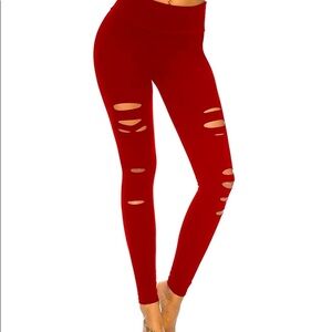90 degree by reflex ripped yoga leggings size S 🐼🐼🐼